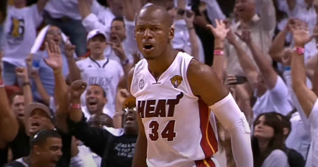 Ray Allen shot