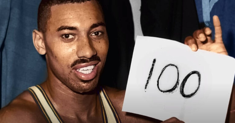 wilt chamberlain 100 point game